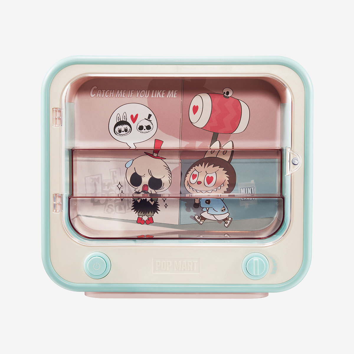 THE MONSTERS Catch Me If You Like Me Series – TV Set Luminous Display Container THE MONSTERS Catch Me If You Like Me Series – TV Set Luminous Display Container