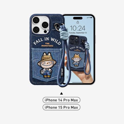 LABUBU Lanyard Phone Case – THE MONSTERS Fall in Wild Series