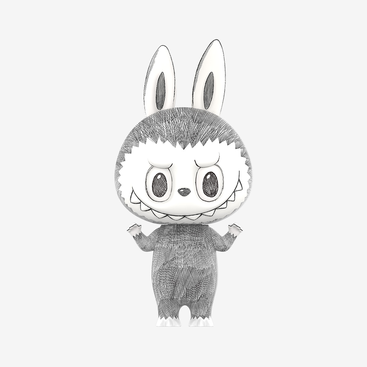 Labubu mega 400% sketch Labubu mega 400% sketch