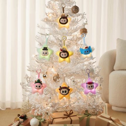 LABUBU Sparkly Plush Pendant Blind Box – THE MONSTERS Classic Series