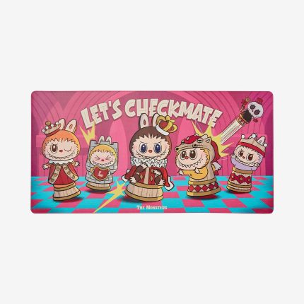 LABUBU Computer Desk Mat – THE MONSTERS Let’s Checkmate Series