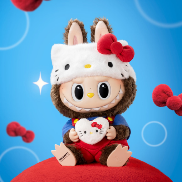THE MONSTERS × HELLO KITTY – LABUBU VINYL PLUSH DOLL THE MONSTERS × HELLO KITTY – LABUBU VINYL PLUSH DOLL