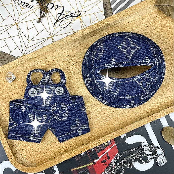 Labubu Galactic Denim Style Jean Outfit for Dark Blue Labubu Galactic Denim Style Jean Outfit for Dark Blue