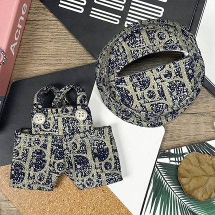 Adventure Spirit & Good Vibes Khaki & Midnight Blue Set for labubu